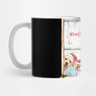 Merry Christmas from Cute furry friends Mug